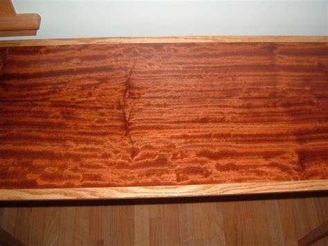 Bubinga Slab Tabletop Finish Finewoodworking