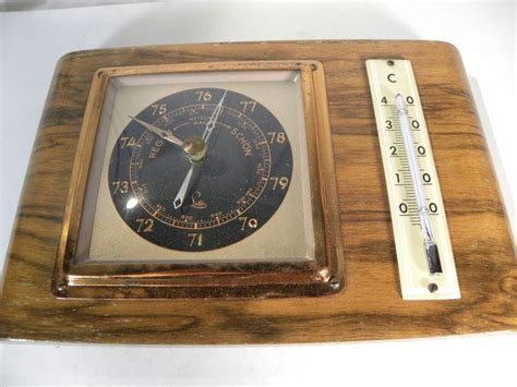 Alter Barometer Mit Thermometer Von Lufft Kaufen Auf Ricardo