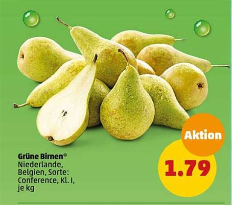 Grüne Birnen Angebot Bei Penny 1prospektede