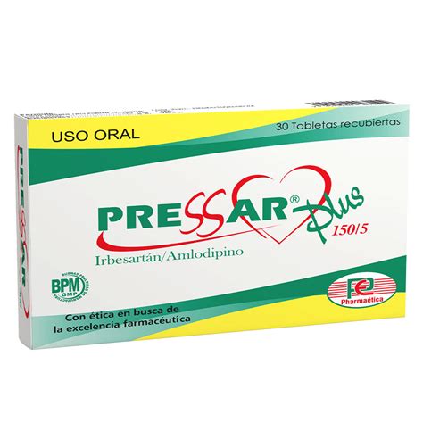 PRESSAR PLUS 150 5 Pharmaetica