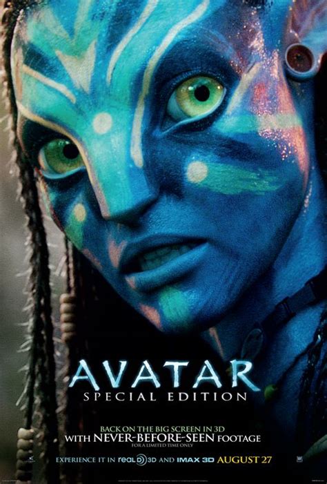 Avatar Movie Poster 8 Of 11 Imp Awards