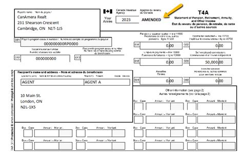 Printable T4a Forms Printable Forms Free Online