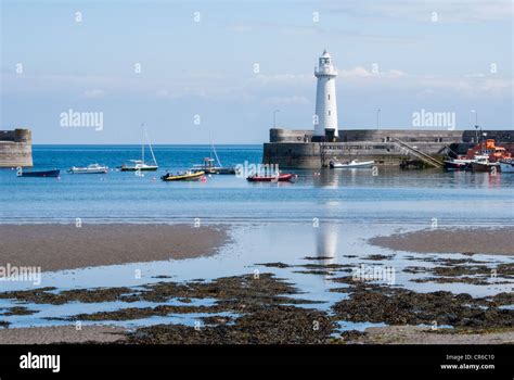 Donaghadee Harbour Stock Photo - Alamy