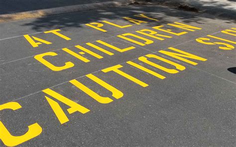 What does a solid line painted onto the pavement indicate today 15