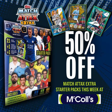 Topps Match Attax On Twitter Get 50 Off The Match Attax Starter Pack