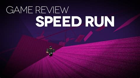 Speed Run Game Review YouTube