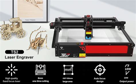 Twotrees TS2 Diodenlasergravierer Professionelle Lasergravurmaschine