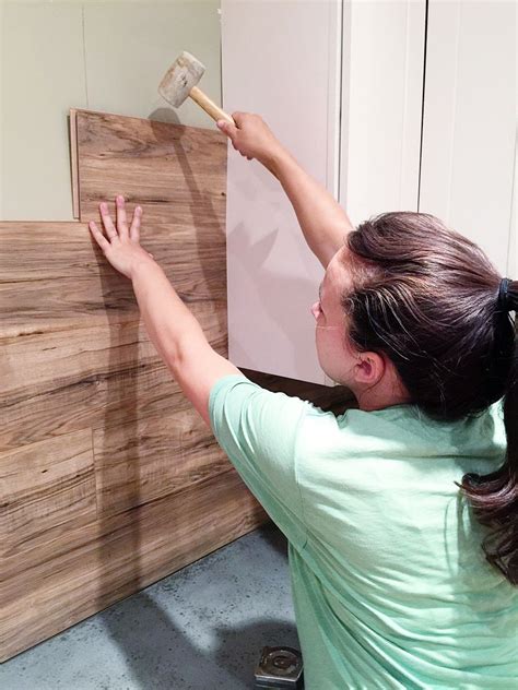 Laminate Flooring Backsplash It Looks Like Wood Artofit