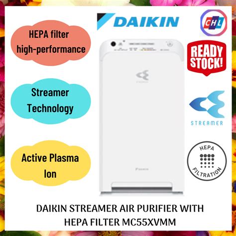 Daikin Air Purifier With Streamer Active Plasma Ionizer Electrostatic