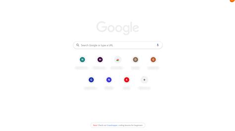 Why won't my google homepage background change? - Google Chrome Community