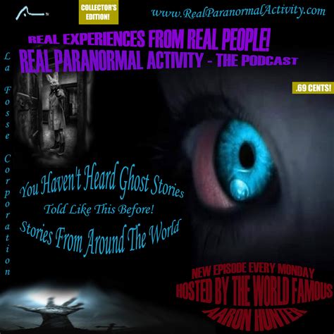 REAL PARANORMAL ACTIVITY - THE PODCAST | Ghost Stories, Hauntings ...