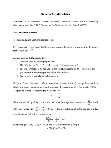 (PDF) Theory of Metal Oxidation - DOKUMEN.TIPS