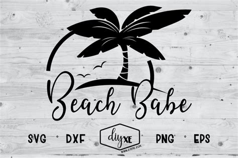 Beach Babe By DIYxe TheHungryJPEG