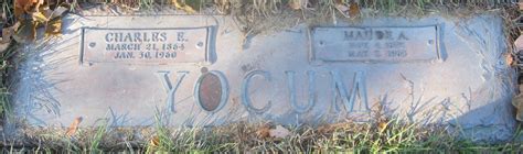 Maude Agnes Cook Yocum M Morial Find A Grave