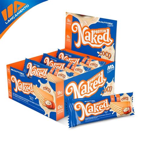 Naked Protein Coco Cx 12 Unidades De 40g Adaptogen Science