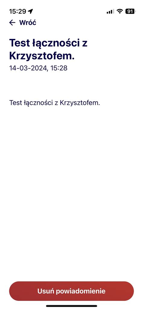 Poczta Polska testuje łączność z Krzysztofem w Pocztex Mobile