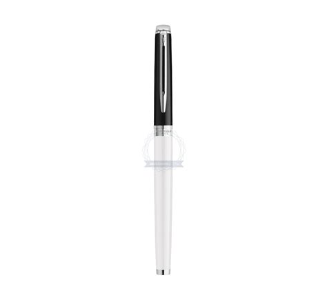 Waterman HÉMISPHÈRE COLOR BLOCK BLACK WHITE Rollerball Pen in classic