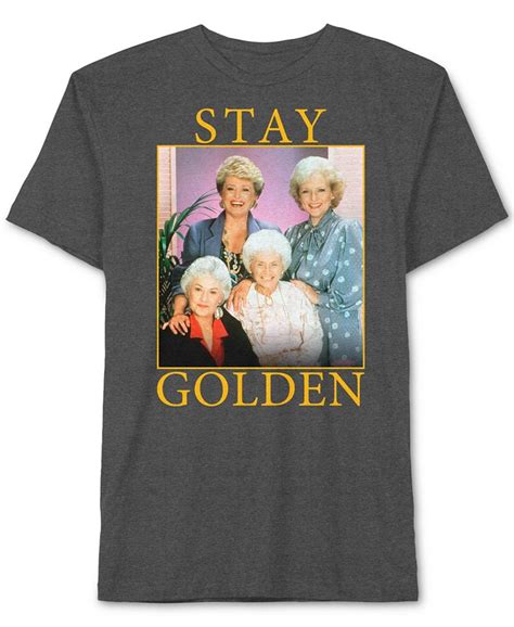 Jem Men S Golden Girls Stay Golden Graphic Print T Shirt Macy S