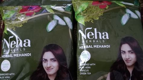 Review Of Neha Herbal Mehandi Herbal Base Youtube