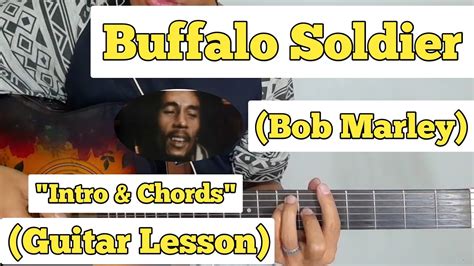 Buffalo Soldier Bob Marley Guitar Lesson Intro And Chords With Tab Youtube