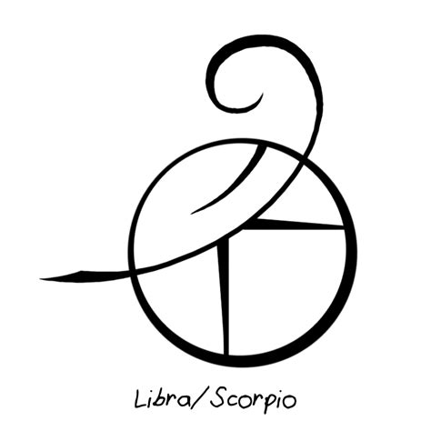 Libra Scorpio Tattoo