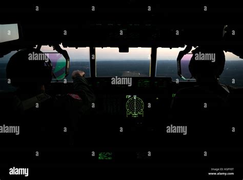 C-130J Super Hercules Cockpit Stock Photo - Alamy