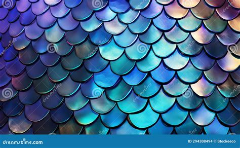 Blue And Purple Dragon Scale Background Stock Photo Stock Illustration