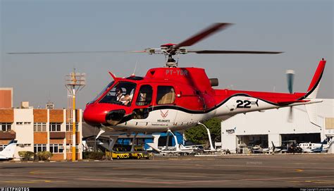 Pt Ydr Helibrás Hb 350ba Esquilo Helimarte Taxi Aéreo