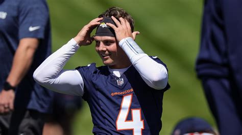 Denver Broncos Qb Battle Could Zach Wilson Surpass Bo Nix As Starter