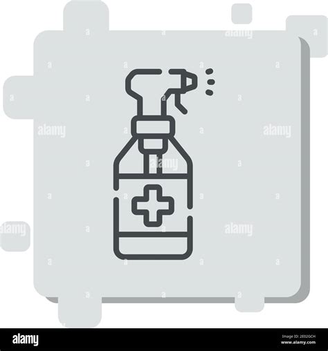 vector antibacteriano icono moderno vector simple ilustración Imagen