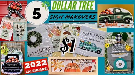 Easy Dollar Tree Farmhouse Calendar Diys Youtube