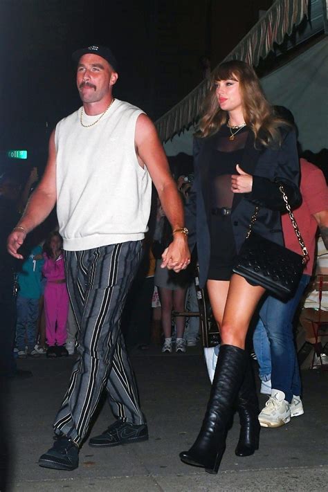 TAYLOR SWIFT and Travis Kelce Out for Dinner in Brooklyn 09/06/2024