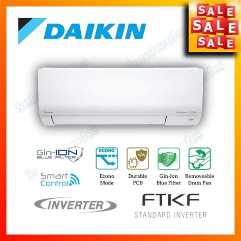 Free Ship Daikin Inverter 1hp 1 5hp 2hp 2 5hp 3hp Air