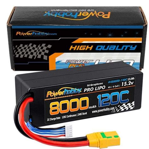 4S 8000MAH 120C XT90 Powerhobby 4s 15 2V 8000MAH 120C HV GRAPHENE