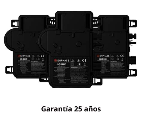 Microinversor Enphase IQ8HC Distribuidor Oficial