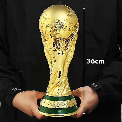 World Cup Football Trophy Resin Replica Trophy Model Soccer Fan ...