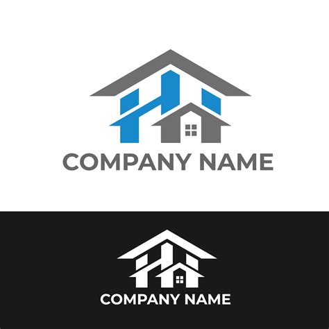 Letter HH home Logo design template 11857456 Vector Art at Vecteezy