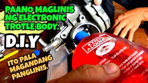 PAANO MAG MAGLINIS NG TROTLE BODY ELECTRONIC YouTube