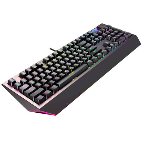 Ripley TECLADO MECÁNICO GAMER RGB GAMENOTE HAVIT KB872L CON CABLE