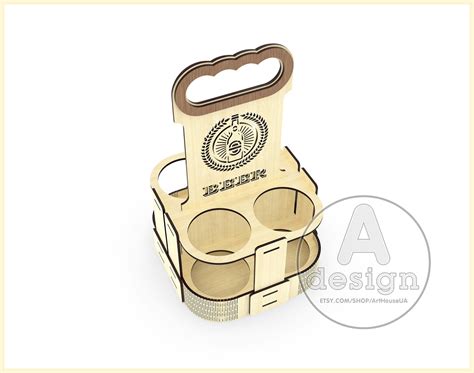 Home Hobby Craft Supplies Tools Beer Holder Box Beer Caddy Beer