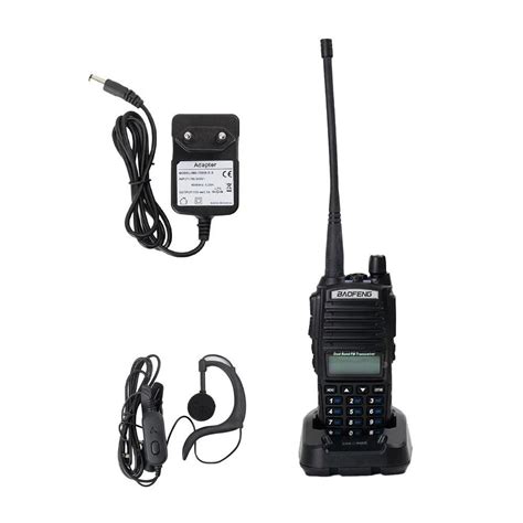 Rádio Comunicador Walk Talk 5w VHF UHF FM Dual Band Walkie talkies