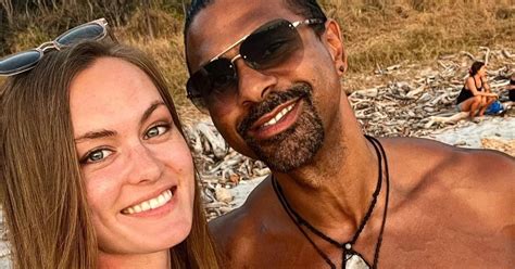 Model Sian Osborne Cuddles Up To David Haye As She Wows In Bikini Snap