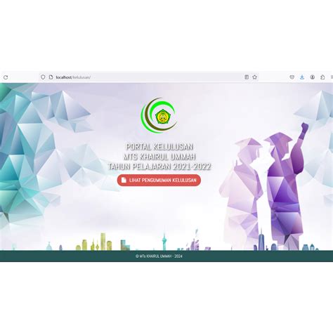 Jual Aplikasi Pengumuman Kelulusan Sekolah Berbasis Web Shopee Indonesia