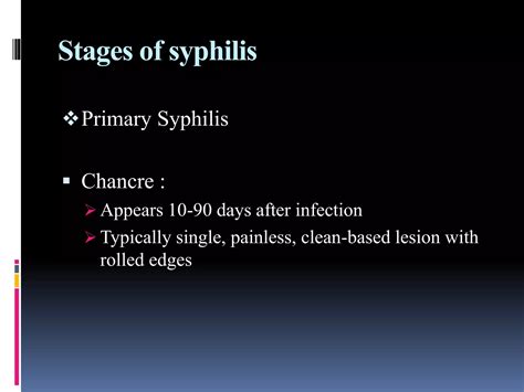 syphilis  pptx