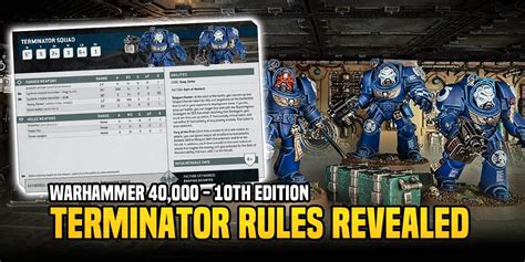 Warhammer 40K New Terminator Rules Plus More Rules To Unpack Bell Of