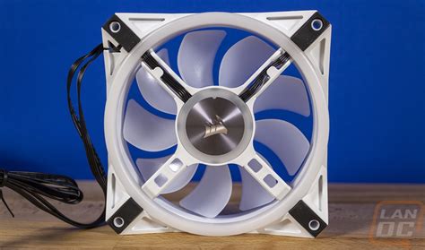 Corsair QL120 White RGB Fans - LanOC Reviews