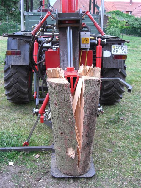 Holzspalter 10 30 Tonnen Bauanleitung Bauplan