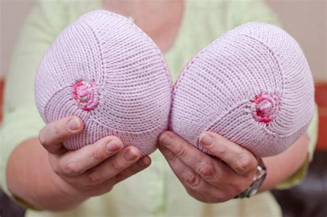 Knitted Knockers creates prosthetic's for woman who've had a mastectomy