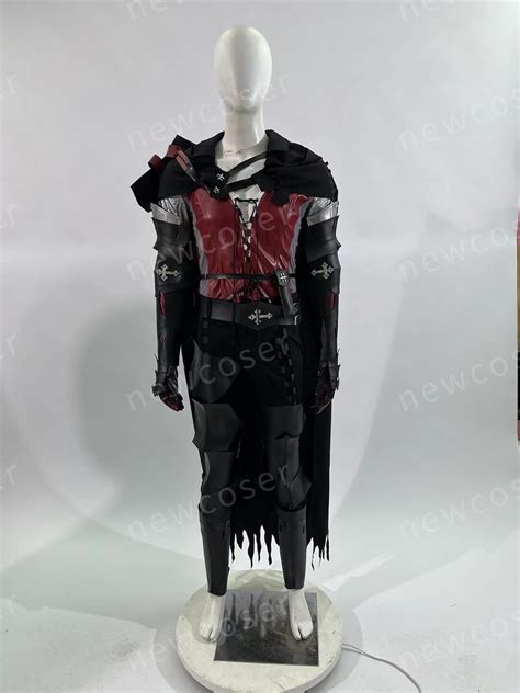 Ff16 Clive Rosfield Cosplay Costume Red Rosfield Cosplay Adult Etsy