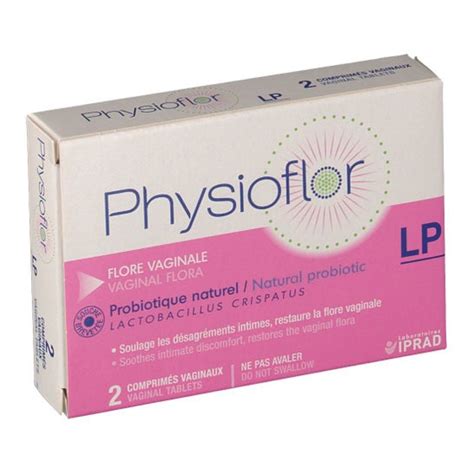 Iprad Physioflor LP 2 Comprimés Vaginaux DocMorris France